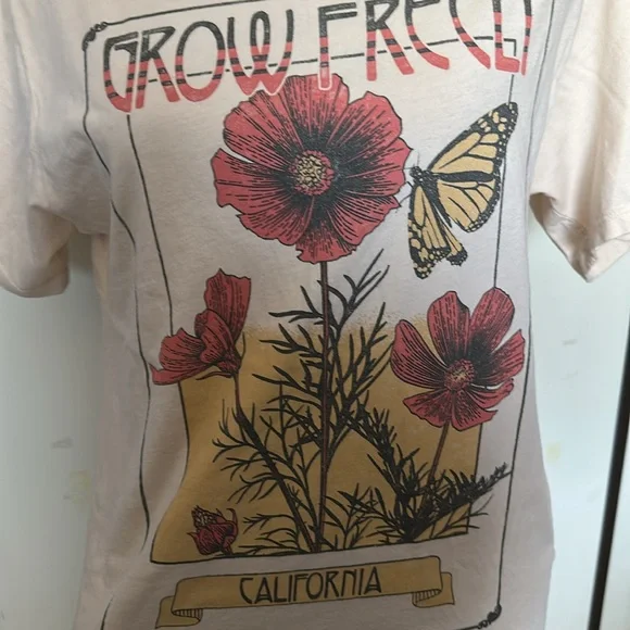Free People x Daydreamer | Grow Freely Boyfriend Tee | XS - Picture 7 of 11